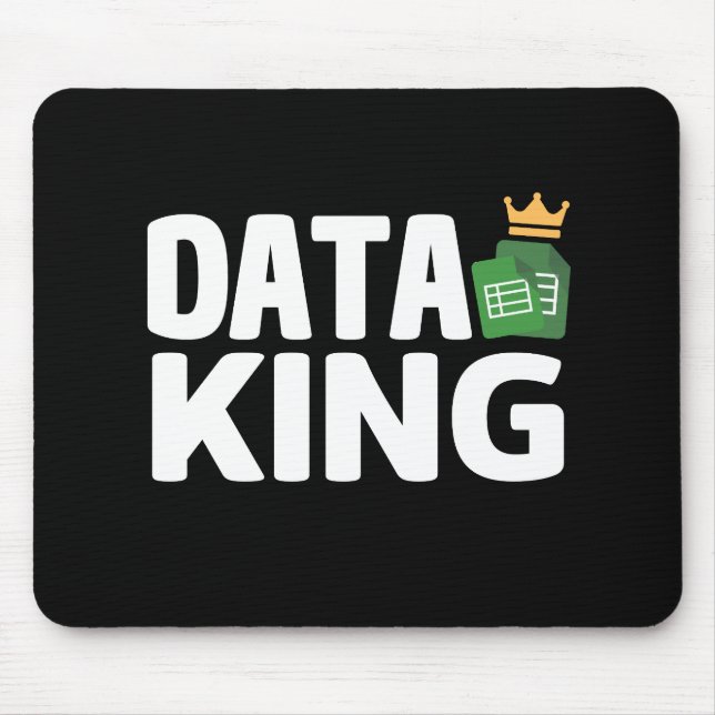 Alfombrilla De Ratón Data King Mouse Pad (Frente)