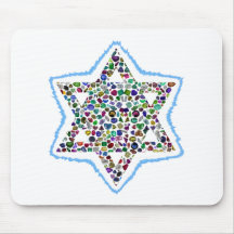 David Star hecho con piedras angulares