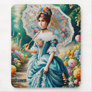 Alfombrilla De Ratón DAWN ~ Elegante joven ventilado ~ Mousepad