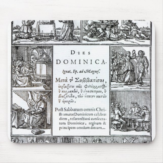 Alfombrilla De Ratón Day del señor, 1639 (Frente)
