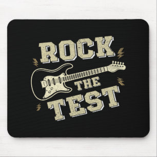Alfombrilla De Ratón Day Teacher Rock The Test Guitar Teacher Testing D