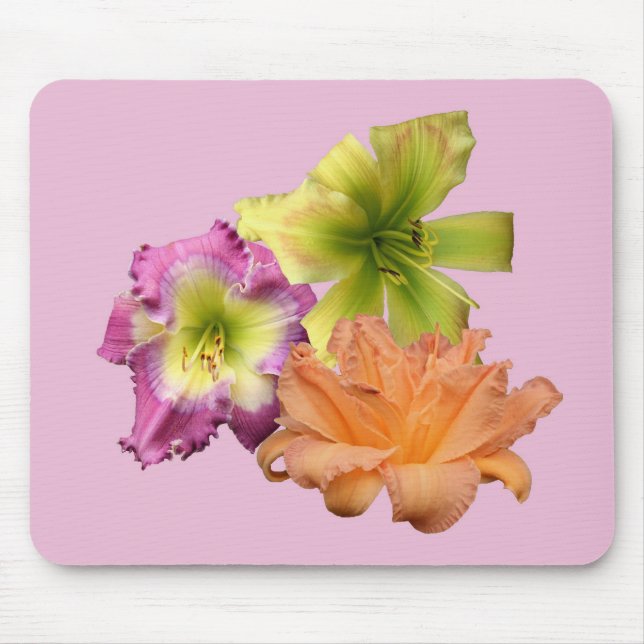 Alfombrilla De Ratón Daylily Mousepad (Frente)