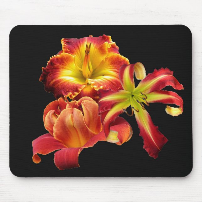 Alfombrilla De Ratón Daylily Mousepad (Frente)
