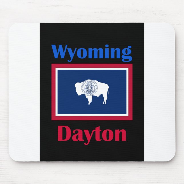 Alfombrilla De Ratón Dayton Wyoming (Frente)