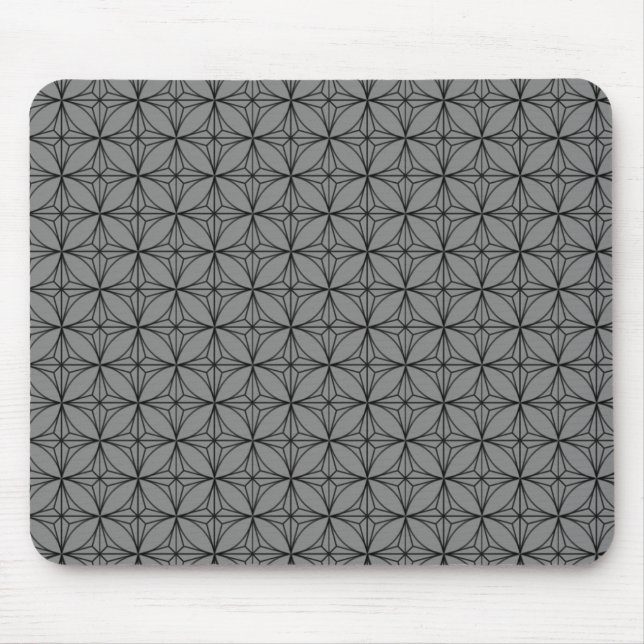 Alfombrilla De Ratón Dazzle Mousepad de época, gris (Frente)