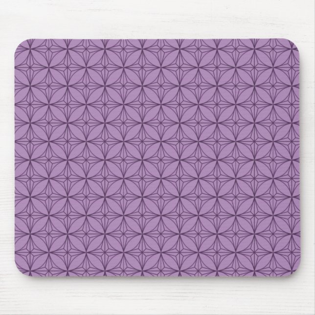 Alfombrilla De Ratón Dazzle Mousepad de época, Wisteria (Frente)