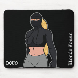 Alfombrilla De Ratón DCUO Blonde Woman Mousepad