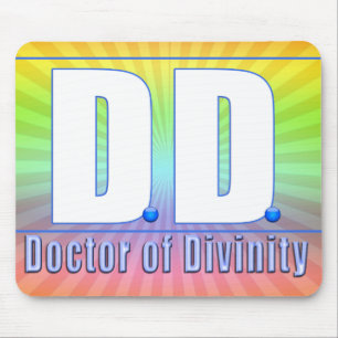Alfombrilla De Ratón DD Médica de Divinity Acronym LOGO