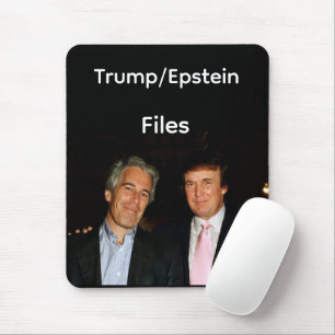 Alfombrilla de ratón de archivos de Trump/Epstein