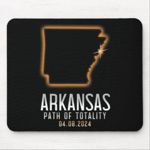 Alfombrilla De Ratón De Arkansas Trayectoria De 4.8.24 Ec Solar Total