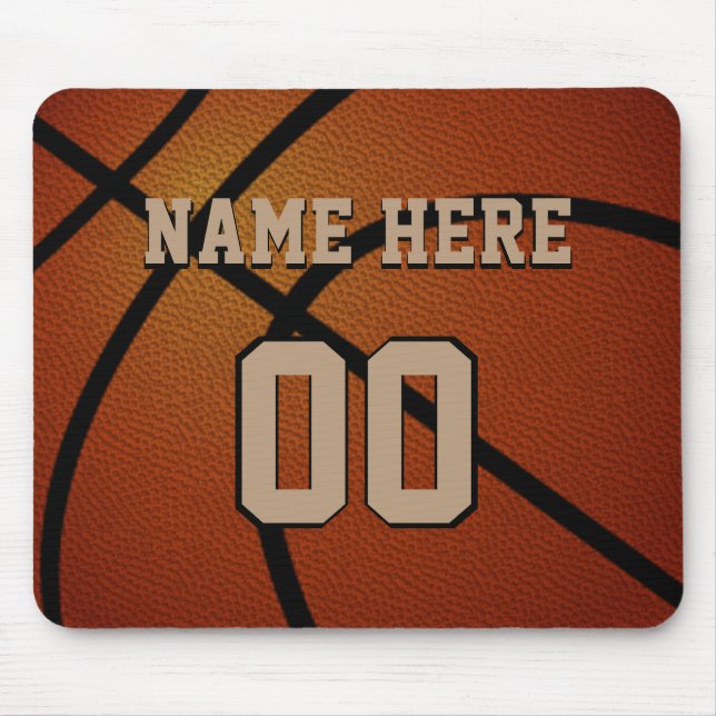 Alfombrilla de ratón de baloncesto personalizada,  (Frente)