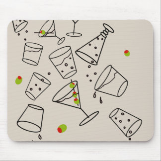 Alfombrilla de ratón de bebidas