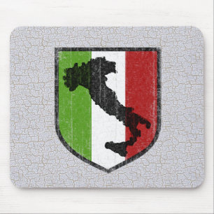 Alfombrilla de ratón de bota de bandera italiana v