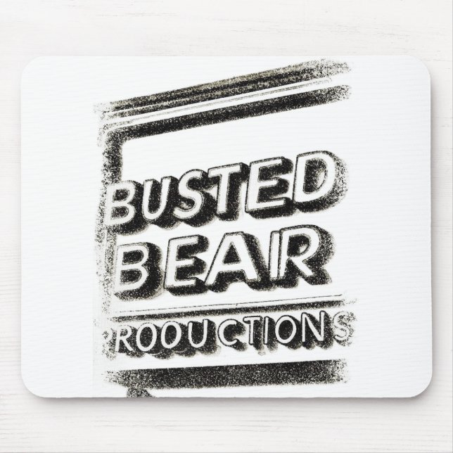 Alfombrilla de ratón de Busted Bear Productions (Frente)