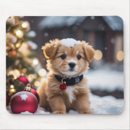 Alfombrilla de ratón de cachorro adorable para las
