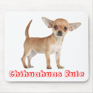 Alfombrilla de ratón de cachorro de perro Chihuahu