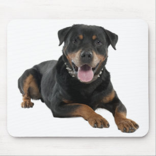 Alfombrilla de ratón de cachorro de perro Rottweil