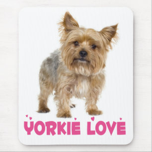 Alfombrilla de ratón de cachorro de Yorkshire Terr