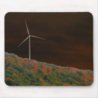 Alfombrilla de ratón de caída de turbina de energí