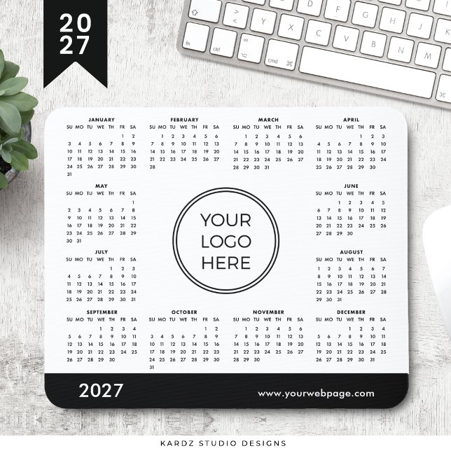 Alfombrilla de ratón de calendario 2027 con logoti (Subido por el creador)