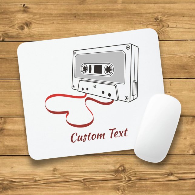Alfombrilla de ratón de casete de audio (Subido por el creador)