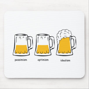 alfombrilla de ratón de cerveza