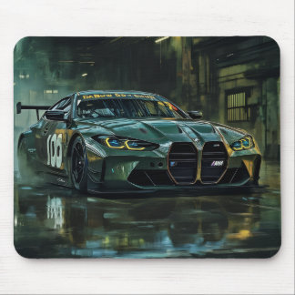 Alfombrilla de ratón de coche de carreras GT de au