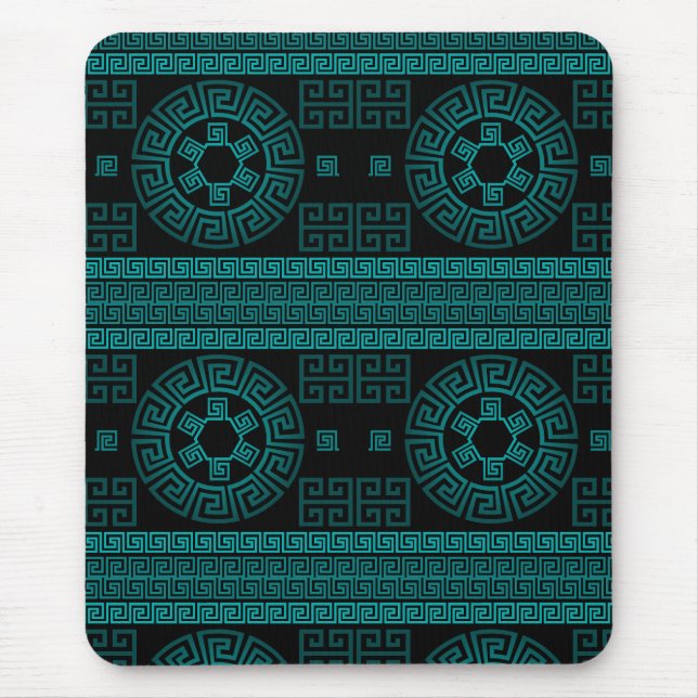 Alfombrilla de ratón de diseño griego (Frente)