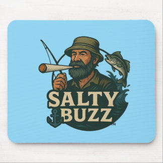 Alfombrilla de ratón de diseño original Salty Buzz