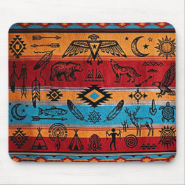 Alfombrilla de ratón de escritorio de Arte Tribal