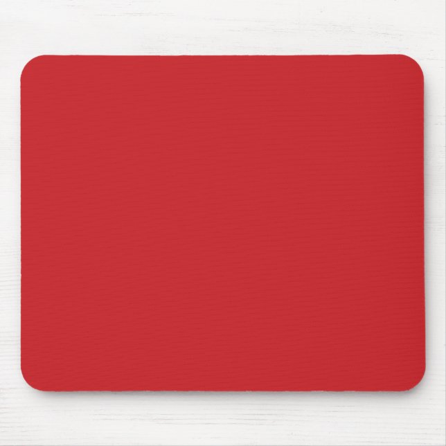 Alfombrilla de ratón de escritorio roja duradera p (Frente)