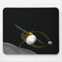 Alfombrilla de ratón de exploración de satélite es
