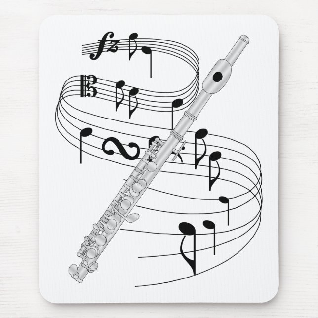 Alfombrilla De Ratón De flautín (Frente)