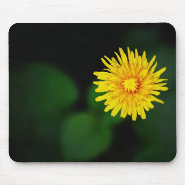 Alfombrilla de ratón de flor de diente de león (Frente)