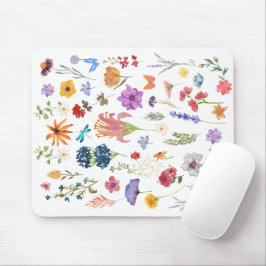 Alfombrilla de ratón de flor silvestre | Accesorio
