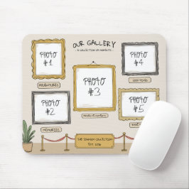 Alfombrilla de ratón de foto personalizada Galería