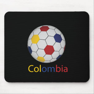 Alfombrilla de ratón de fútbol de Colombia