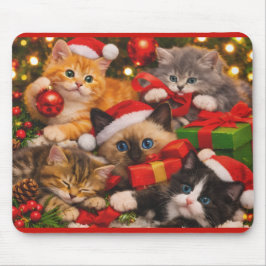 Alfombrilla de ratón de gatitos adorables de Navid