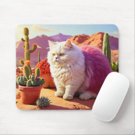 Alfombrilla de ratón de gato diseñada para amantes