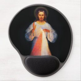 Alfombrilla De Ratón De Gel Almohadilla del ratón Jesús Divine Mercy Gel