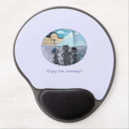 Alfombrilla De Ratón De Gel Almohadilla del ratón Louvre Gel - Disfrutar