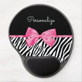 Alfombrilla De Ratón De Gel Arco elegante y nombre de las rosas fuertes del