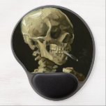 Alfombrilla De Ratón De Gel Calavera con cigarrillo de Van Gogh<br><div class="desc">Un diseño perfecto que funcionará en los negocios o en la vida privada. Un aspecto sencillo,  minimalista y perfecto. Solo por ti.</div>
