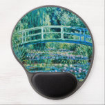 Alfombrilla De Ratón De Gel Claude Monet - Nieves Y Puente Japonés<br><div class="desc">Claude Monet - Lilies De Agua Y Puente Japonés (1899)</div>