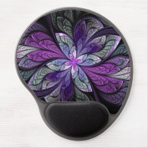 Cojín de ratón del gel de Chanteuse Violett del La