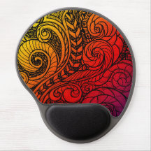 Confort De Swirl De Colores Vivos