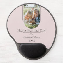 Día del padre de la foto moderna en arco | Rosa