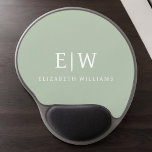 Alfombrilla De Ratón De Gel Elegante Profesional Simple Monograma Minimalista<br><div class="desc">Presentamos nuestra Elegante Colección Minimalista Profesional Simple Monograma: Eleva tu estilo con sofisticación atemporal y elegancia subestimada. Esta colección, elaborada con meticulosa atención a los detalles, presenta diseños minimalistas adornados con su monograma personalizado. Cada pieza exuda profesionalismo y refinamiento, perfecto para dar una impresión duradera en cualquier entorno. Desde la...</div>