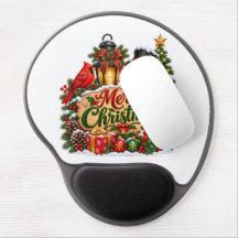 Feliz Navidad Cardenal Muñeco de Nieve Linterna Fi