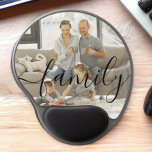 Alfombrilla De Ratón De Gel Foto personalizada y foto de texto<br><div class="desc">Haz un mousepad de gel de foto-pulsador personalizado de Ricaso - agrega tus propias fotos y texto a esta gran almohadilla del ratón - regalos de foto-keepsake</div>